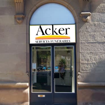 Agence Pompes Funèbres acker