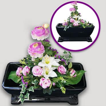 Vases et jardinières en granit