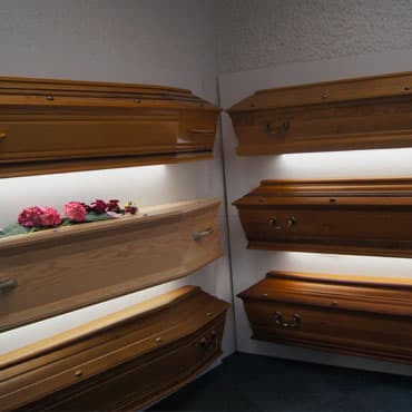Cercueils différentes essences de bois